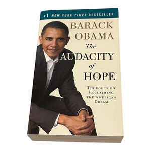 The Audacity Of Hope Barack Obama Vintage Beige Trade PB Politics Biography USA